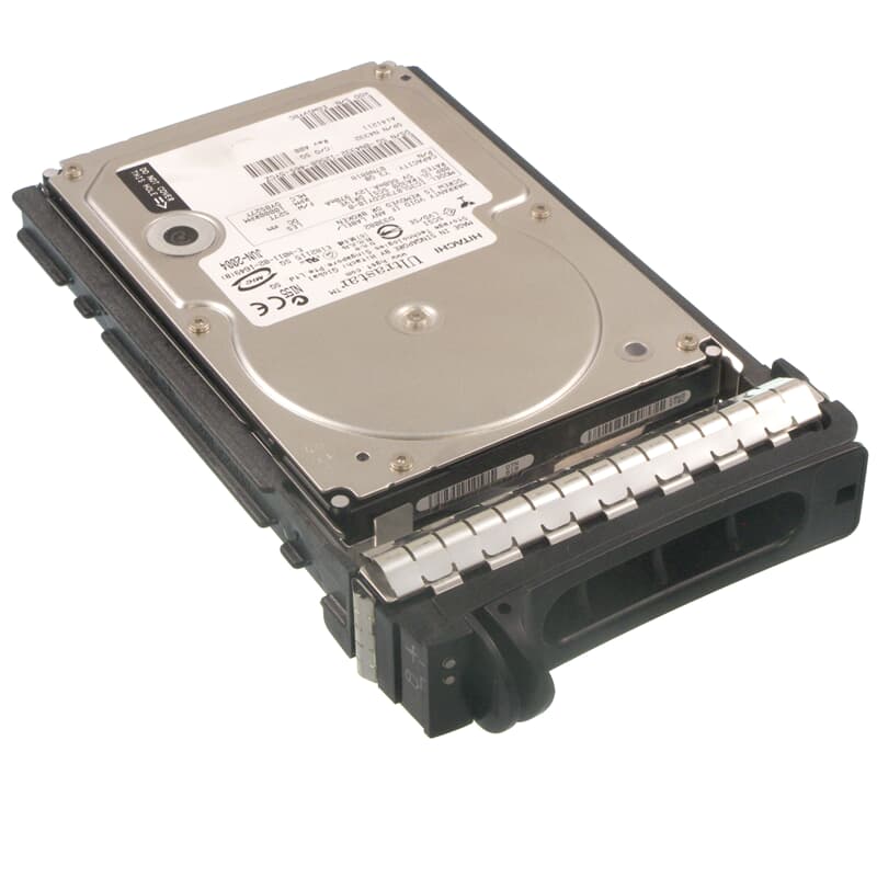 Dell SCSI Festplatte 73GB 10k U320 SCA2 LFF 0N4332 GEKKO