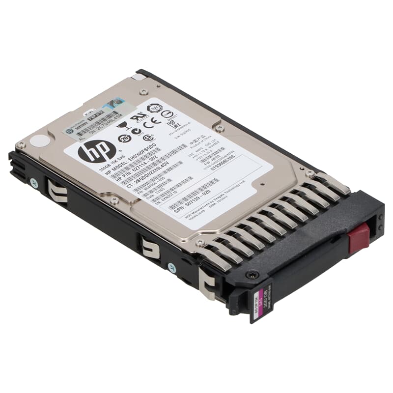 HP SAS Festplatte 300GB 15k SAS 6G DP SFF 627195 001 GEKKO