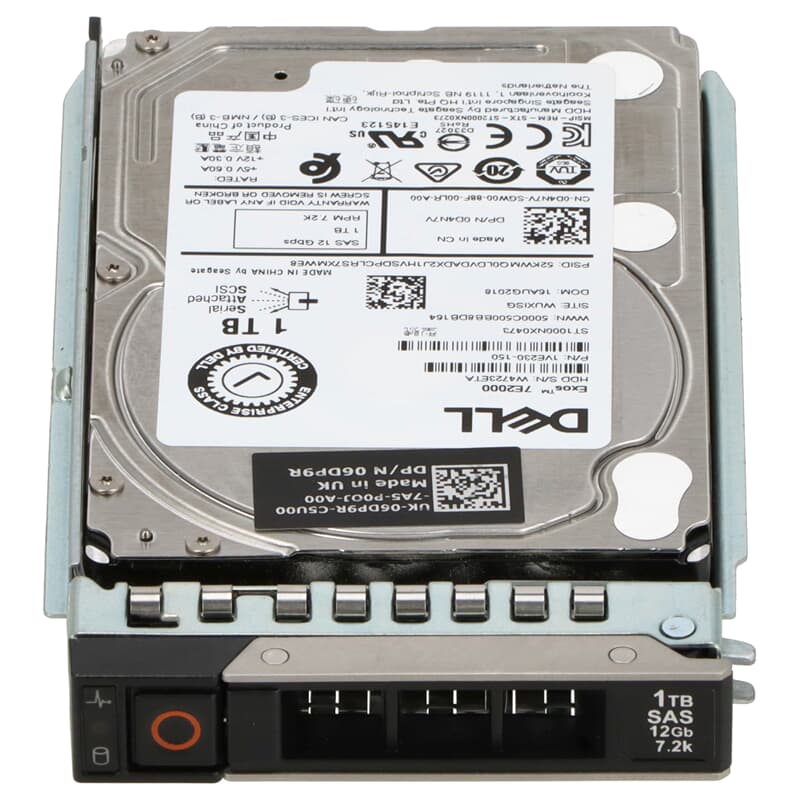 Dell SAS Festplatte 1TB 7 2k SAS 12G SFF D4N7V GEKKO