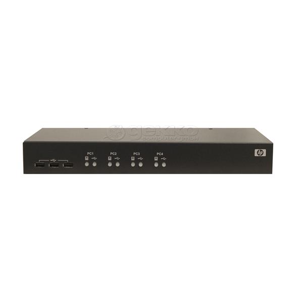 HP KVM ConsoleSwitch 1x4 USB/PS2 AF611A 439323001