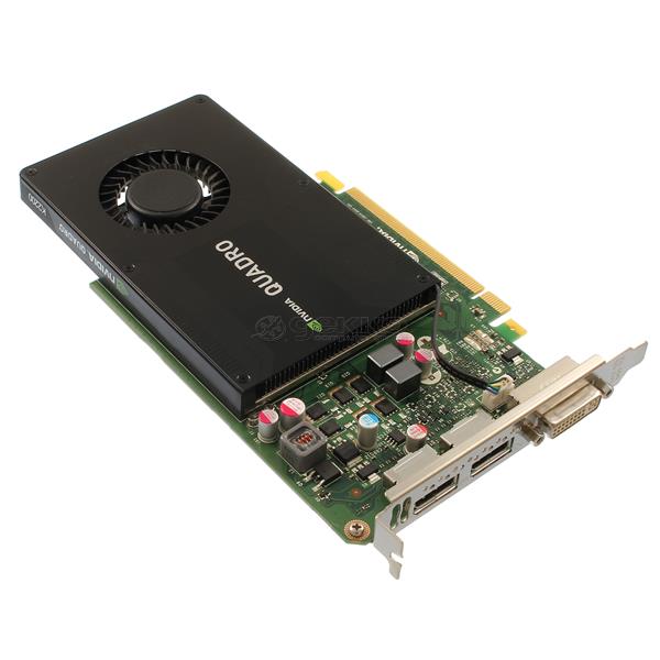 Dell Grafikkarte Quadro K2200 4GB 1xDVI 2xDP PCIE GMNNC