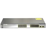 Cisco Switch Catalyst 3750 24x100 1000 WS-C3750-24TS-E