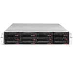 Supermicro Server CSE-826 2x 8C Xeon E5-2650 v2 2,6GHz 128GB 12xLFF ASR-71605