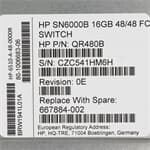 HP SAN-Switch SN6000B 16Gbit 48 Active Ports - QR480B 667884-002