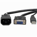 HP 19" Console TFT7600 RKM 17" TFT 1U INTL USB - AG066A B-Ware