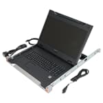 HP 19" Console LCD8500 18.5" TFT 1U GER USB w/ RAIL/PSU/CBL - AF632A