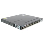 Cisco Switch Catalyst 3750X 48x RJ45 1GbE PoE+ 1x PSU -WS-C3750X-48P-S
