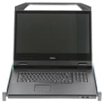 Dell 19" Konsole DKMMLED185 18,5" TFT 1U UK USB w/ Rails - DKMMLED185-201