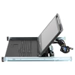 Dell 19" Konsole DKMMLED185 18,5" TFT 1U UK USB w/ Rails - DKMMLED185-201