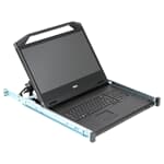 Dell 19" Konsole DKMMLED185 18,5" TFT 1U UK USB w/ Rails - DKMMLED185-201