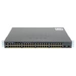 Cisco Switch Catalyst 2960-X PoE+ 48x 1GbE RJ45 2x 10GbE SFP+ - C2960X-48FPD-L