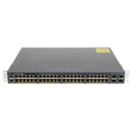 Cisco Switch Catalyst 2960-X PoE+ 48x 1GbE RJ45 4x 1GbE SFP - WS-C2960X-48FPS-L