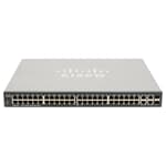 Cisco Switch 48x 1GbE PoE 4x 1GbE 2x SFP 1GbE w/o Bracket - SG300-52P-K9