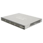 Cisco Switch 48x 1GbE PoE 4x 1GbE 2x SFP 1GbE w/o Bracket - SG300-52P-K9