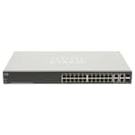 Cisco Switch 24x 1GbE PoE+ 4x 1GbE 2x SFP 1GbE w/o Bracket - SG300-28PP-K9