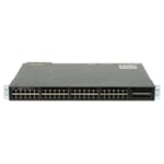 Cisco Catalyst 3650 Switch 48x 1GbE PoE+ 4x SFP+ IP Services WS-C3650-48FQ-L