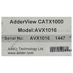 Adder ADDERView CATx 1000 KVM Switch 16x RJ45 - AVX1016