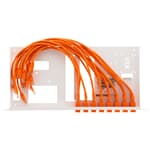 Rackmount.IT Rack Mount Kit 1U für Fortinet FortiGate 70D 90D 91E 92D - RM-FR-T7