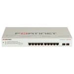 Fortinet FortiSwitch 108D-PoE 8x 1GbE RJ45 PoE 75W 2x 1GbE RJ45/SFP - FS-108D-POE P15474-01-03