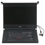 IBM 19" Console 7316-TF4 18.5" TFT 1U USA USB excl. rail - 00E2040
