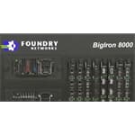 Foundry BigIron 8000 64x Gigabit 4 power supplies