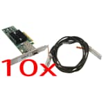 HP Mellanox 10GbE SET 10x Connext-2 1Port 10GbE inkl 3M SFP+ Kabel 671798-001