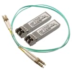 Intel fibre optic kit 2x 10GbE transceiver E10GSFPSR incl. 1M cable OM3 NEW
