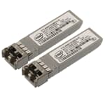 Intel fibre optic kit 2x 10GbE transceiver E10GSFPSR incl. 30M cable OM3 NEW