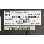 HP FlexFabric 5930 4-Slot Switch Back-to-Front 96x SFP+ 10GbE 8x QSFP+ - JH381A