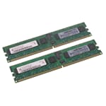 HP DDR2-RAM 2GB Kit 2x1GB PC2-5300P ECC 1R - 405475-051