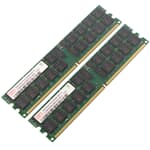Hynix DDR2-RAM 4GB Kit 2x2GB PC2-3200R ECC 2R - HYMP525R72BP4-E3