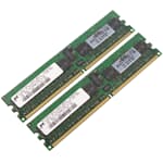 HP DDR2-RAM 2GB Kit 2x1GB PC2-3200R ECC 1R - 345113-051