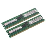 IBM DDR2 RAM 2 GB Kit 2x 1GB PC2 3200R ECC 1R - 39M5808 73P2870