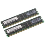 HP DDR-RAM 1GB Kit 2x512MB PC2100R ECC CL2.5 261584-041