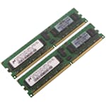 HP DDR2-RAM 4GB Kit 2x2GB/PC2-3200R/ECC/CL3 343057-B21