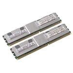 IBM DDR2-RAM 2GB-Kit 2x1GB PC2-5300F ECC 2R - 39M5784