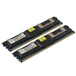 Nanya DDR2-RAM 4GB Kit 2x2GB PC2-5300F ECC 2R - NT2GT72U8PD1BD-3C