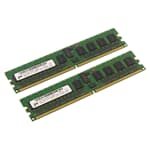 HP DDR2-RAM 2GB Kit 2x1GB PC2-5300P ECC 1R - 405475-551 419974-001