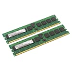 Qimonda DDR2-RAM 2GB-Kit 2x1GB PC2-5300P ECC 1R - HYS72T128000HP-3S-B