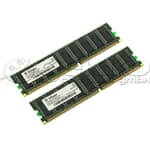 Infineon DDR-RAM 2GB Kit 2x1GB/PC3200U/ECC/CL3