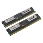 Kingston DDR2-RAM 1GB-Kit 2x512MB PC2-5300F ECC 2R - KTH-XW667/1G