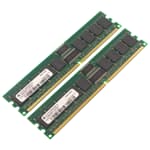 Infineon DDR-RAM 2GB Kit 2x 1GB/PC3200R/ECC/CL3 HYS72D128300GBR-5-B