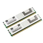 Samsung DDR2-RAM 2GB-Kit 2x1GB PC2-5300F ECC 1R - M395T2863DZ4-CE66