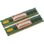 Hynix DDR2-RAM 2GB Kit 2x1GB PC2-4200F ECC 2R - HYMP512B72BP8N2-C4