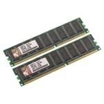 Kingston DDR-RAM 1GB-Kit 2x512MB/PC-3200U/ECC/CL3