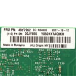 IBM X520-DA2 Dual Port 10GbE/SFP/PCI-E - 49Y7962