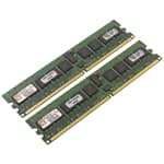 Kingston DDR2-RAM 2GB Kit 2x1GB PC2-3200R ECC 1R - KTM2865/2G