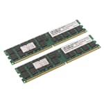 Apacer DDR2-RAM 4GB-Kit 2x2GB PC2-5300R ECC 2R - 75.A72A6.G01
