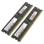 Micron DDR2-RAM 4GB-Kit 2x2GB PC2-3200R ECC 2R - MT36HTF25672Y-40EB1