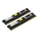 Nanya DDR2-RAM 2GB Kit 2x1GB PC2-5300F ECC 2R - NT1GT72U8PA4BN-3C